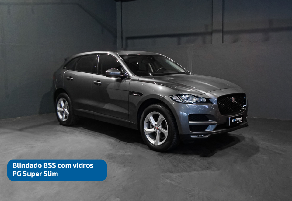 Jaguar F-Pace Prestige AWD Diesel 2018 Cinza