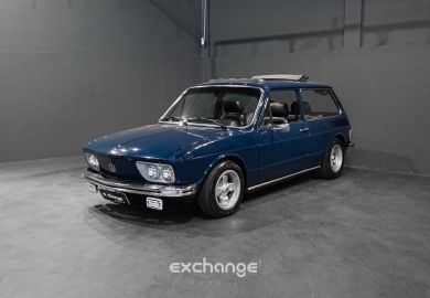 Volkswagen Brasília 1977 Azul Báltico